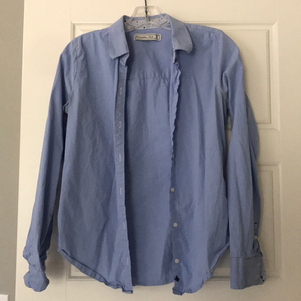 Light blue button up shirt